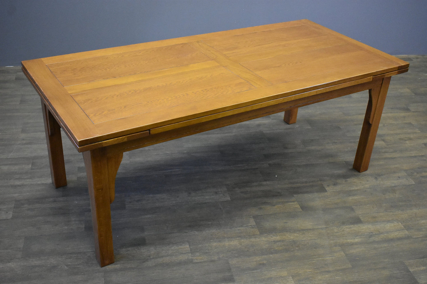 Mission Style Leaf Table-High Back Chair Dining Set-2 Color Available