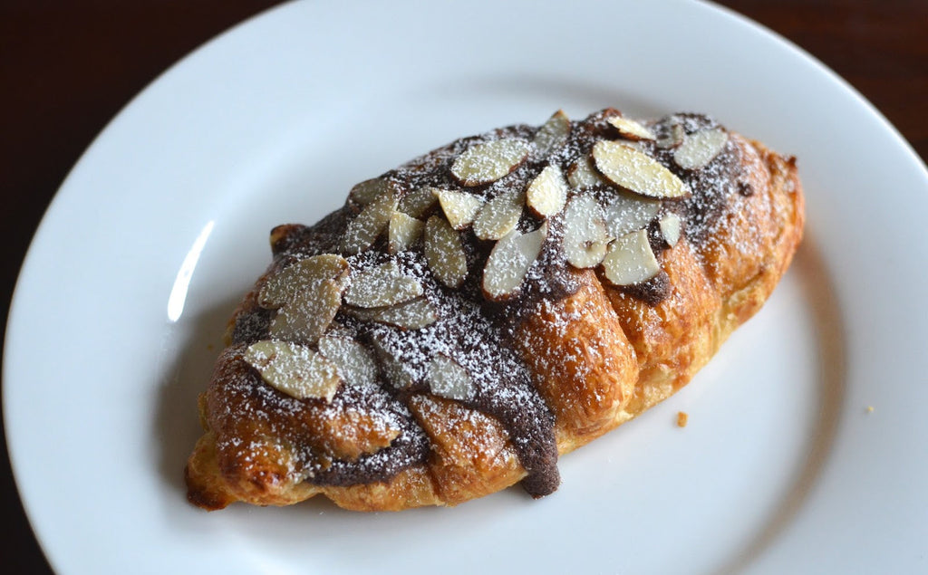 Andy Anand Sugar-Free Dark Chocolate Almond Croissant Cake, 10 pc, 2 lb – Keto & Diabetic-Friendly, Hand-Rolled, Birthday & Holiday Gift
