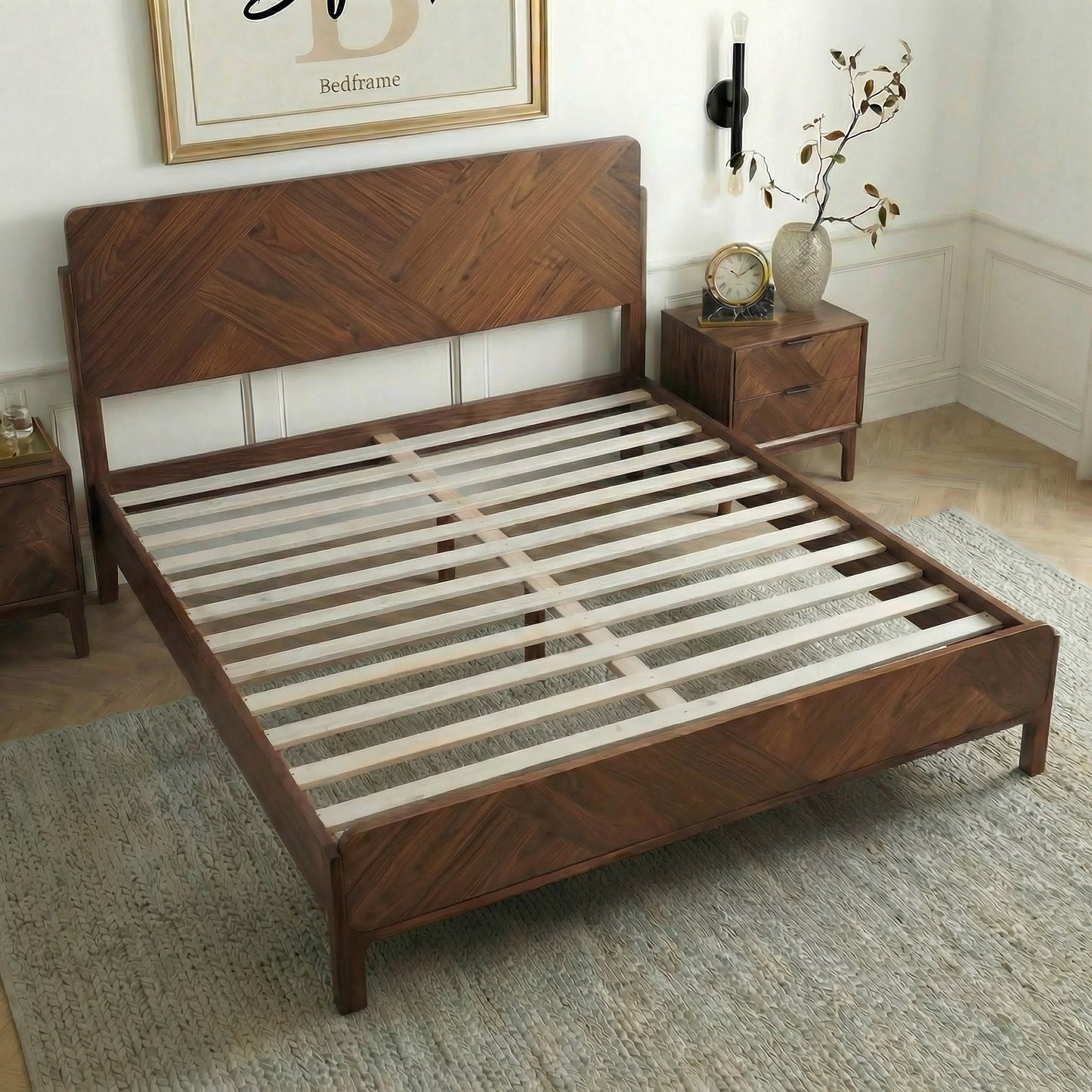 Bifrost Solid Wood Bed Frame