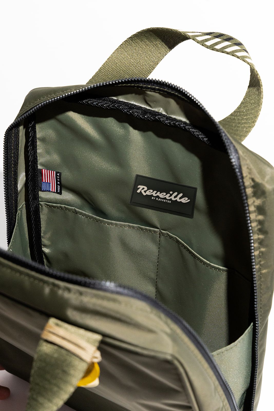 Reveille Vertical Nylon Cosmetic Case