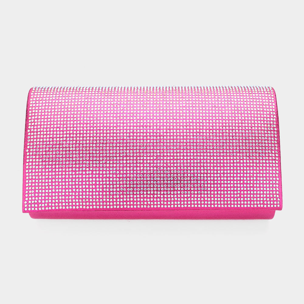 Shimmery Evening Clutch Bag