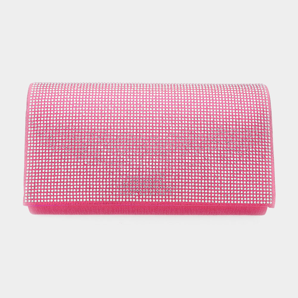 Shimmery Evening Clutch Bag