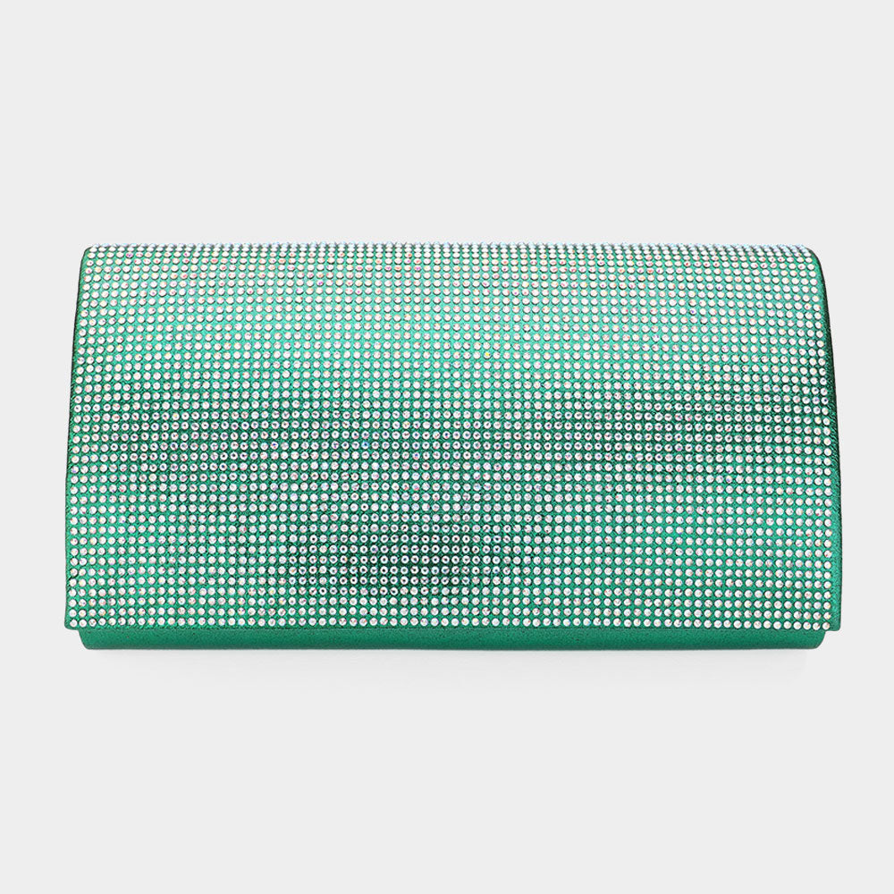 Shimmery Evening Clutch Bag