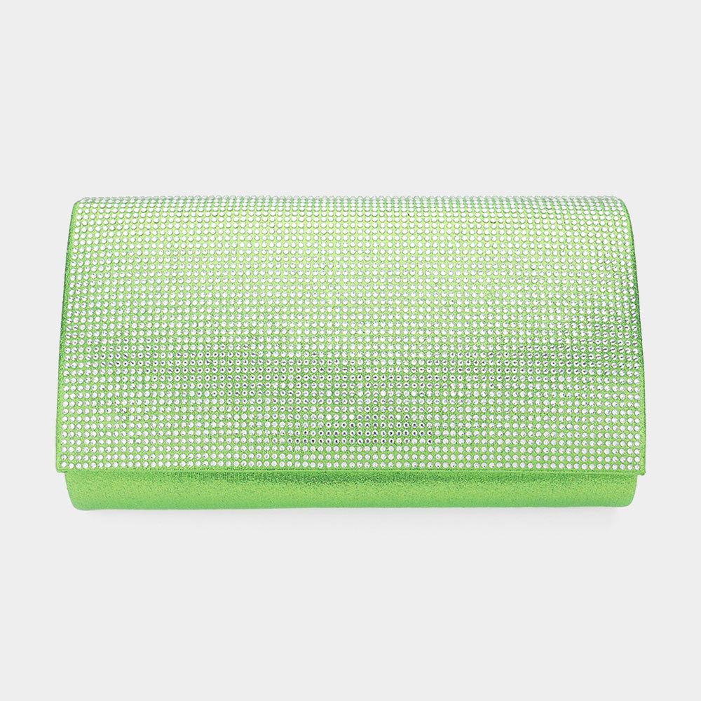 Shimmery Evening Clutch Bag