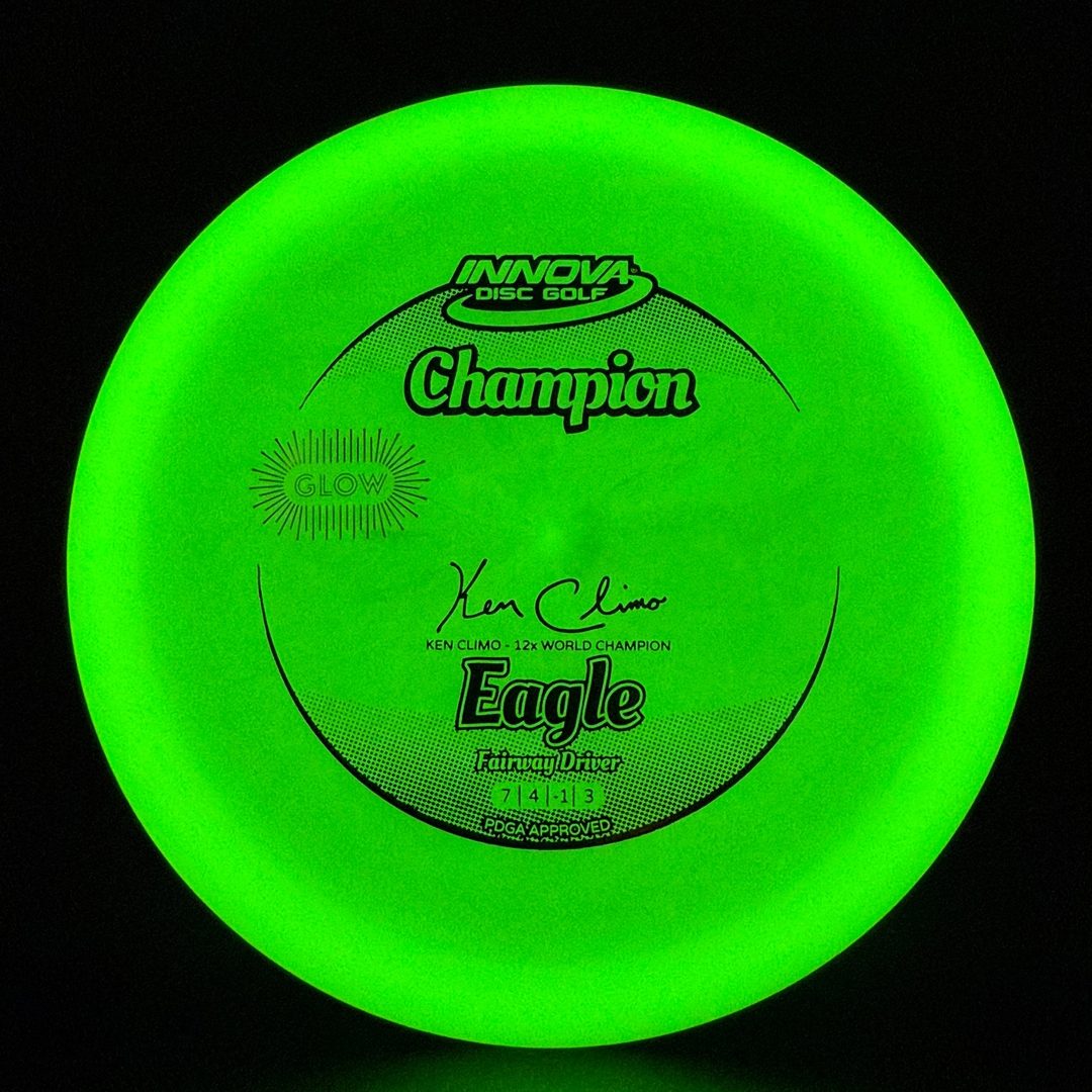 Classic Color Glow Champion Eagle - Ken Climo 12x