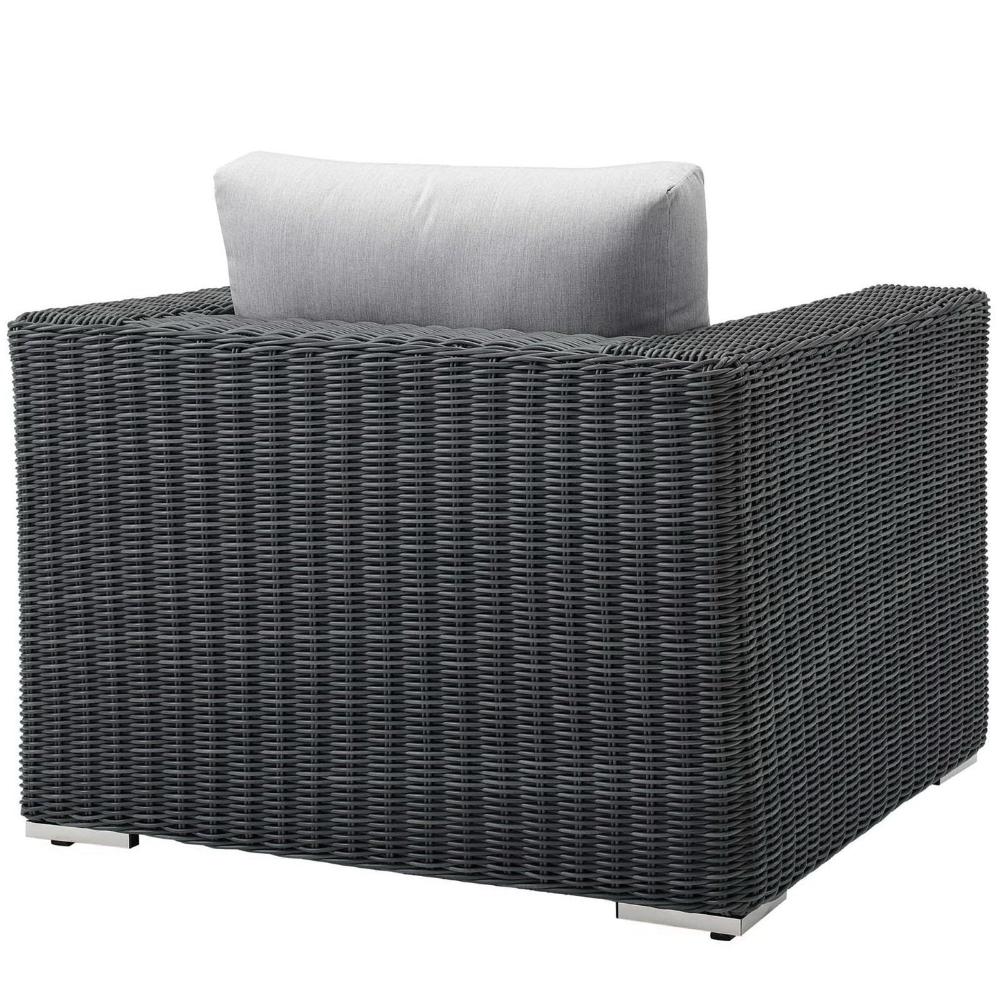 Summon Outdoor Patio Fabric Sunbrella Armchair by Modway