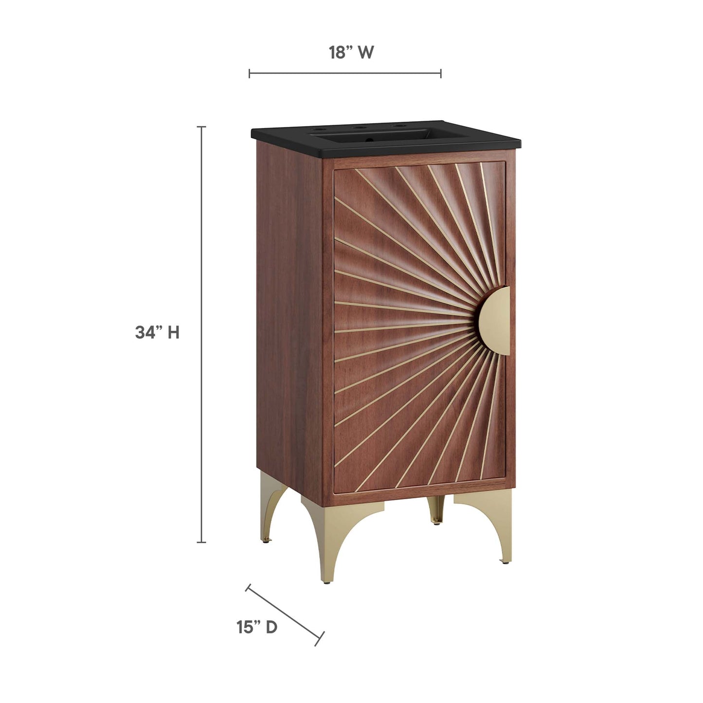 Daylight 18" Bathroom Vanity by Modway