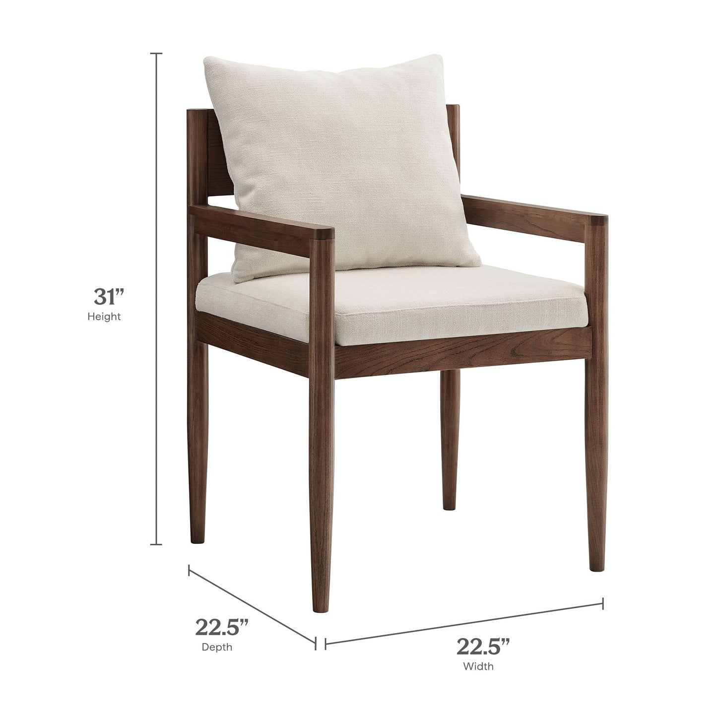 Remington Wood Dining Armchair by Modway