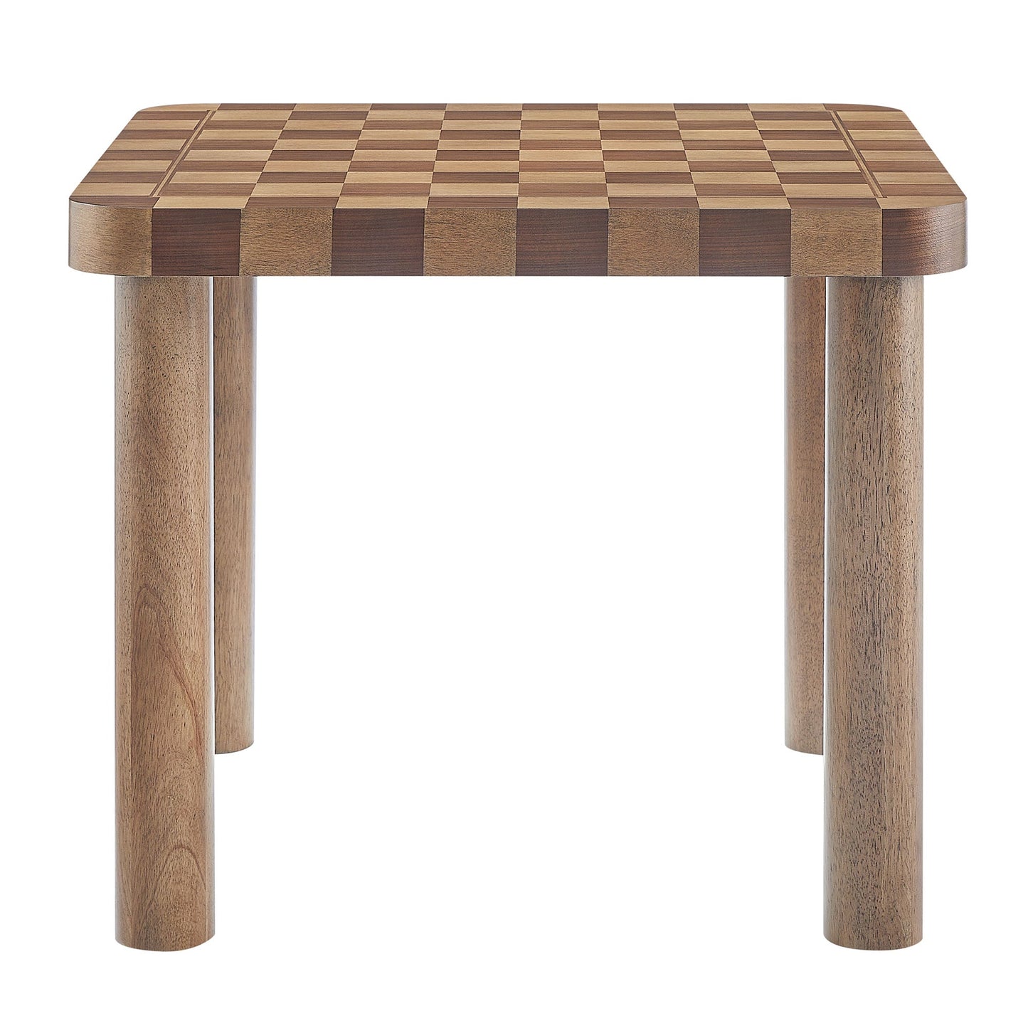 Oscar 36" Square Checkered Dining Table by Modway