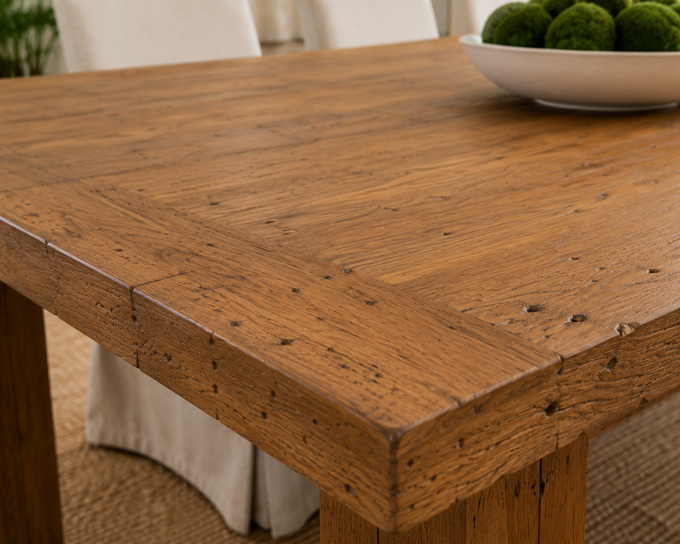 Recycled Teak Dining Table 79" x 36"