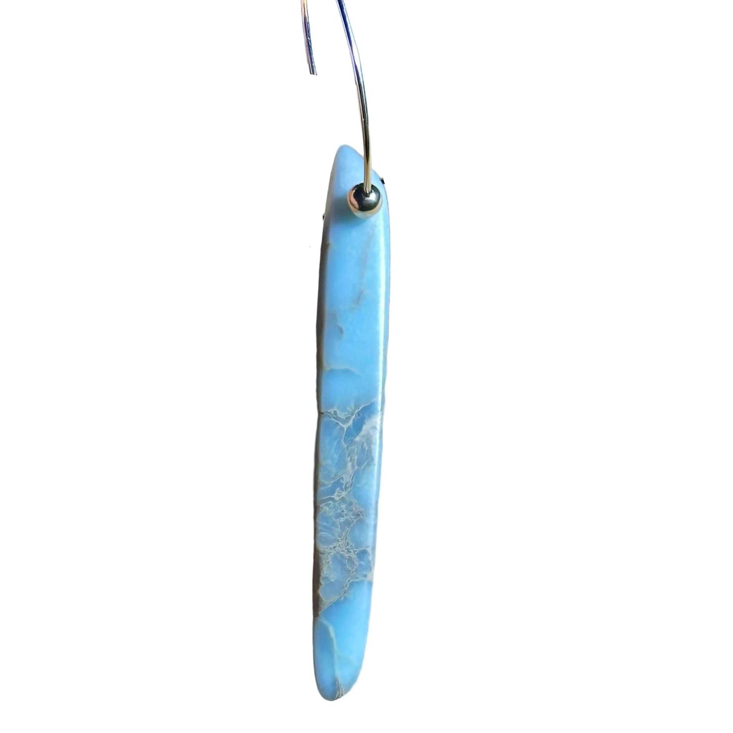 African Opal Spear Bertoni Earrings - 14k Gold Filled Sterling Silver