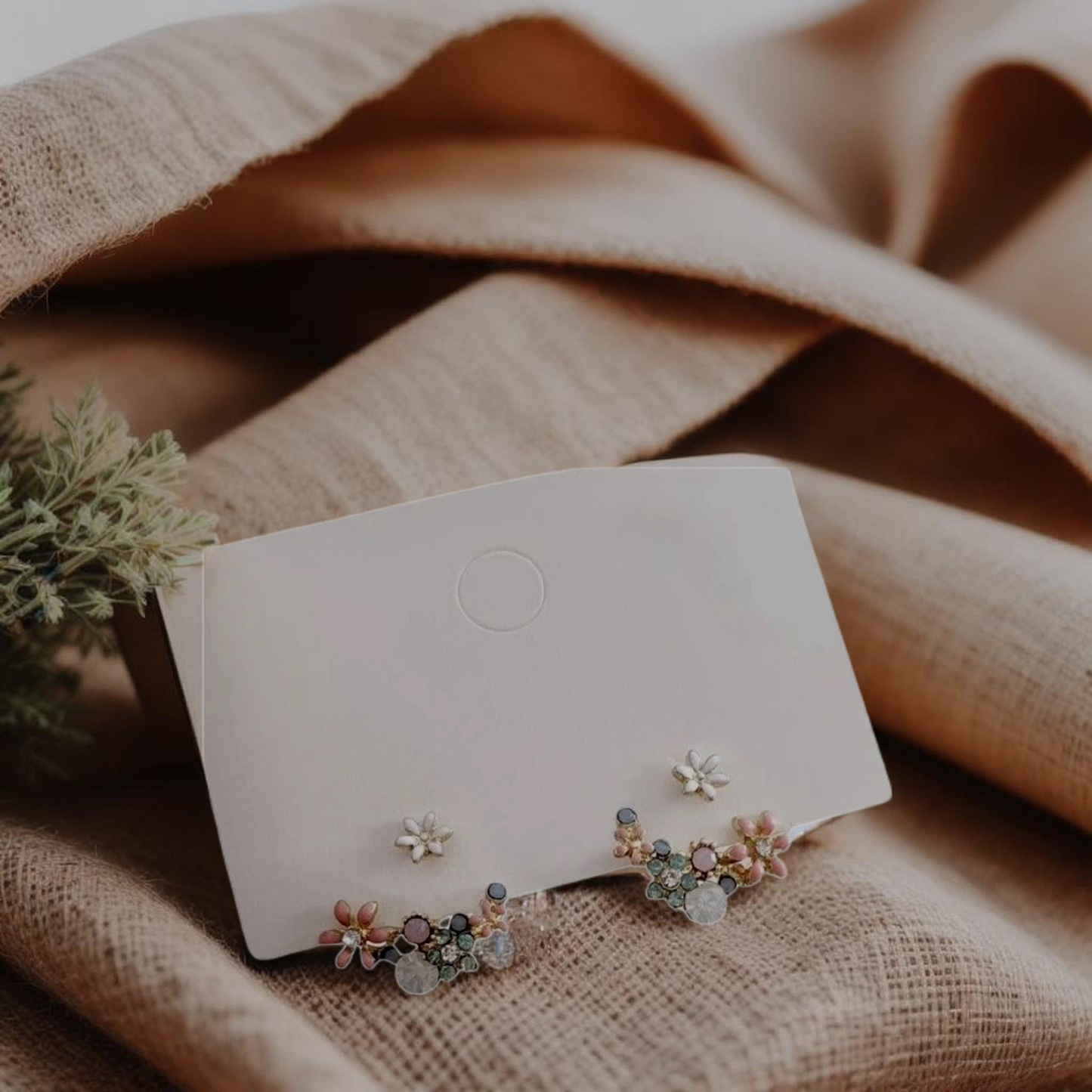Wildflower Bouquet Jacket Earrings