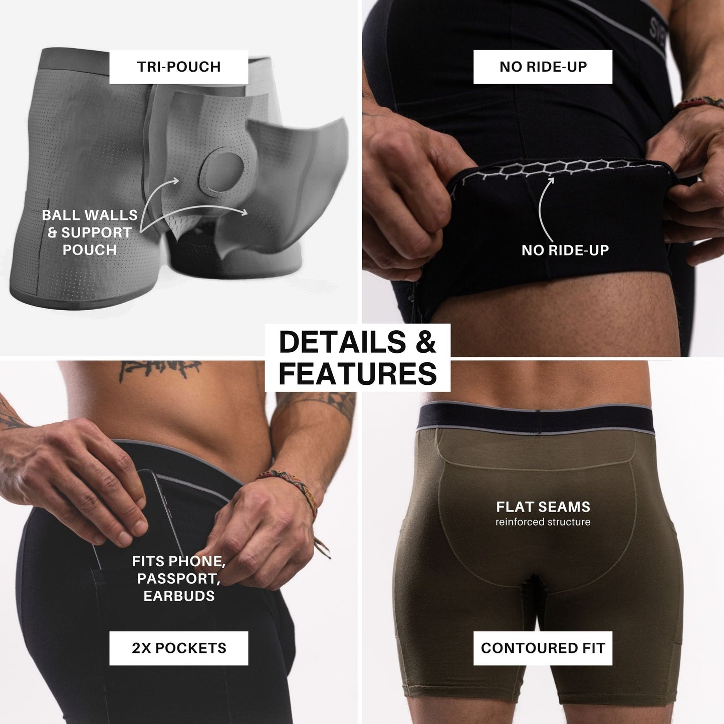 SVBS TRI-POUCH™ BOXERS | COMFORT