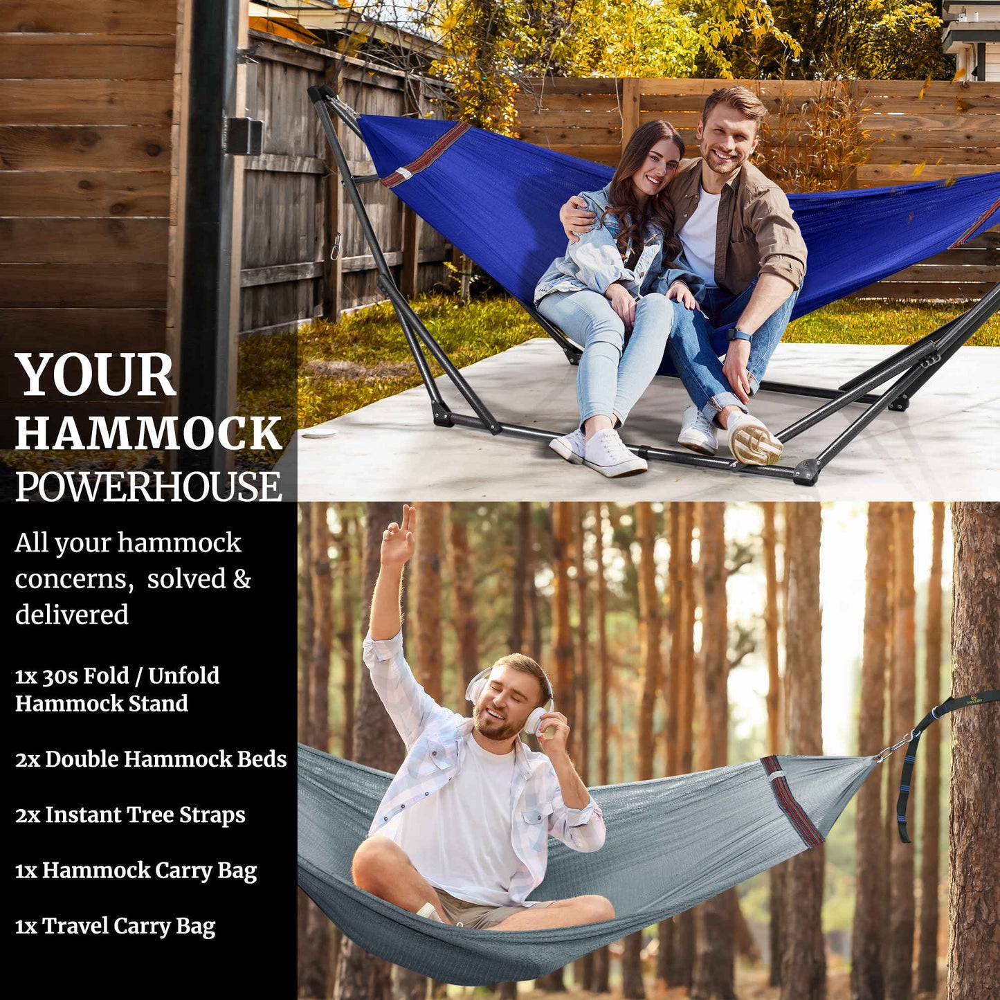 Comfort Set Original Hammock Stand