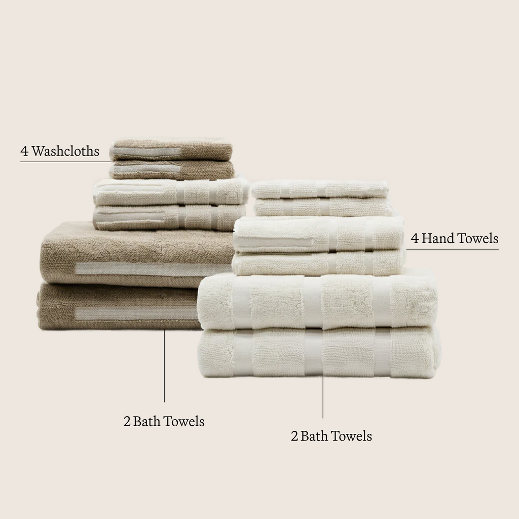 Serviettes Capri en coton australien