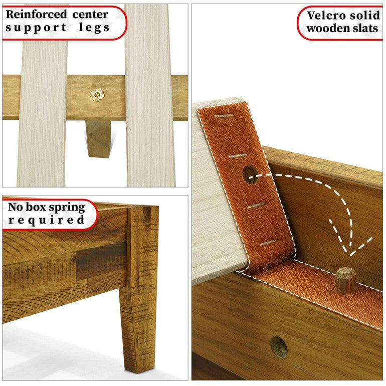 Sierra Solid Wood Bed Frame