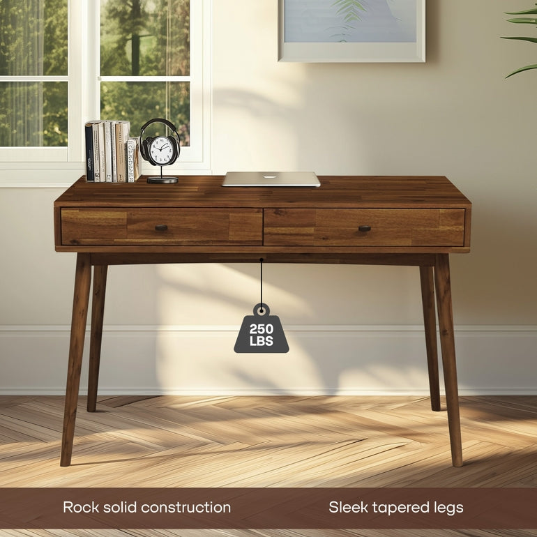 Lagom 48 Inches Solid Wood Desk