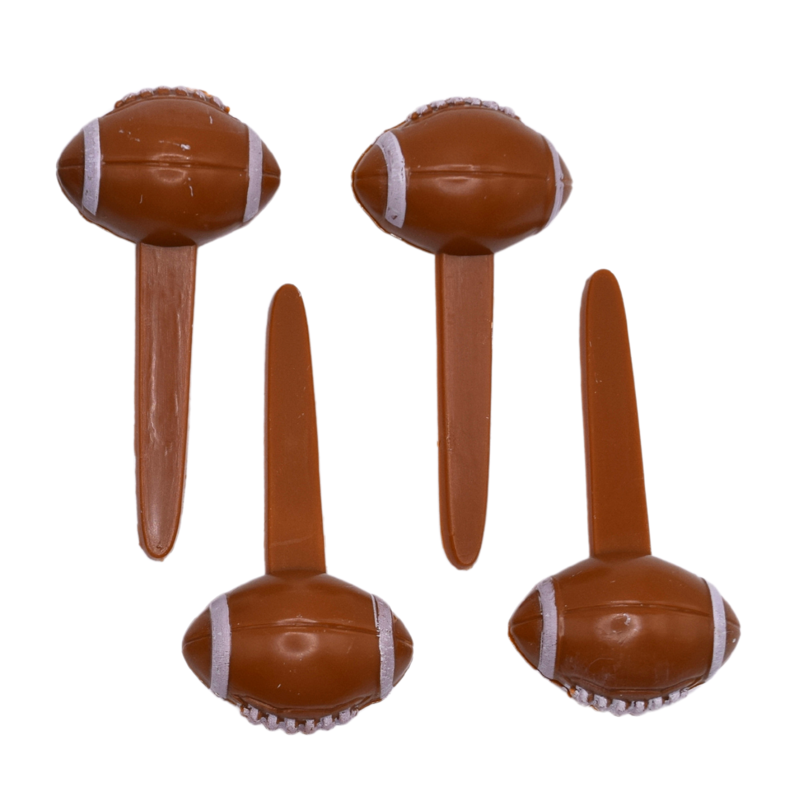 Cures-cupcakes de football, 6,35 cm - 12, 24 ou 72 unités