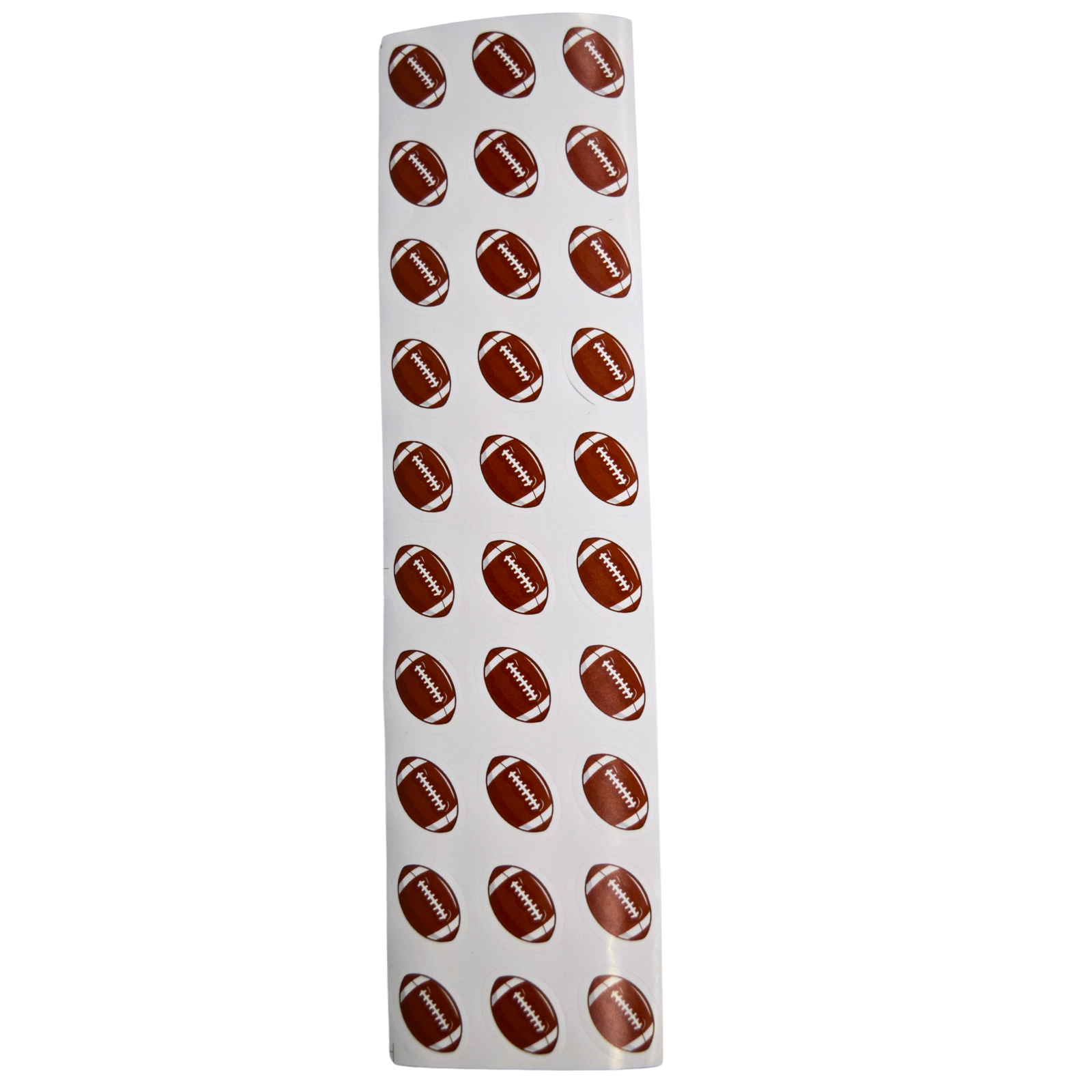 Oasis Supply, Football Cupcake Rings (24) and Football Stickers (30) - 54 Total Pieces