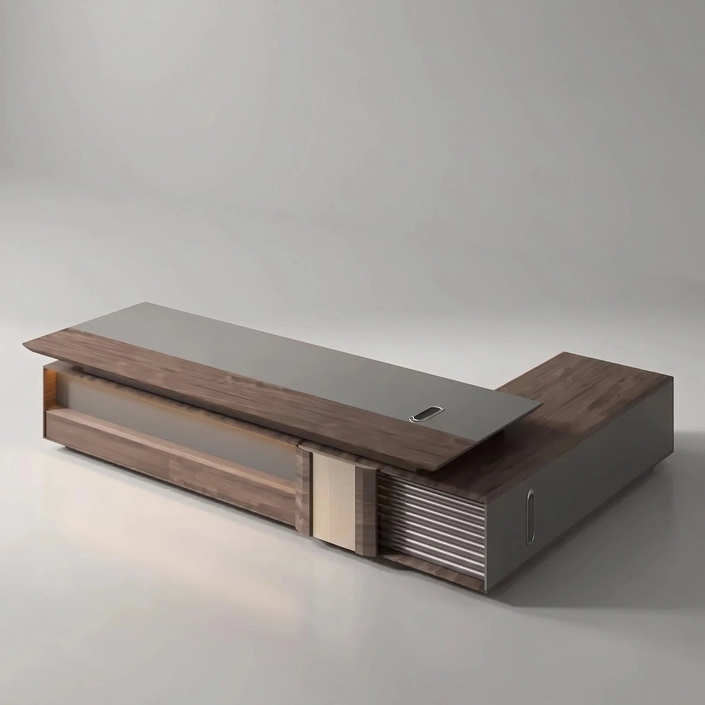 Frisco · Modern L-Shaped Executive Desk