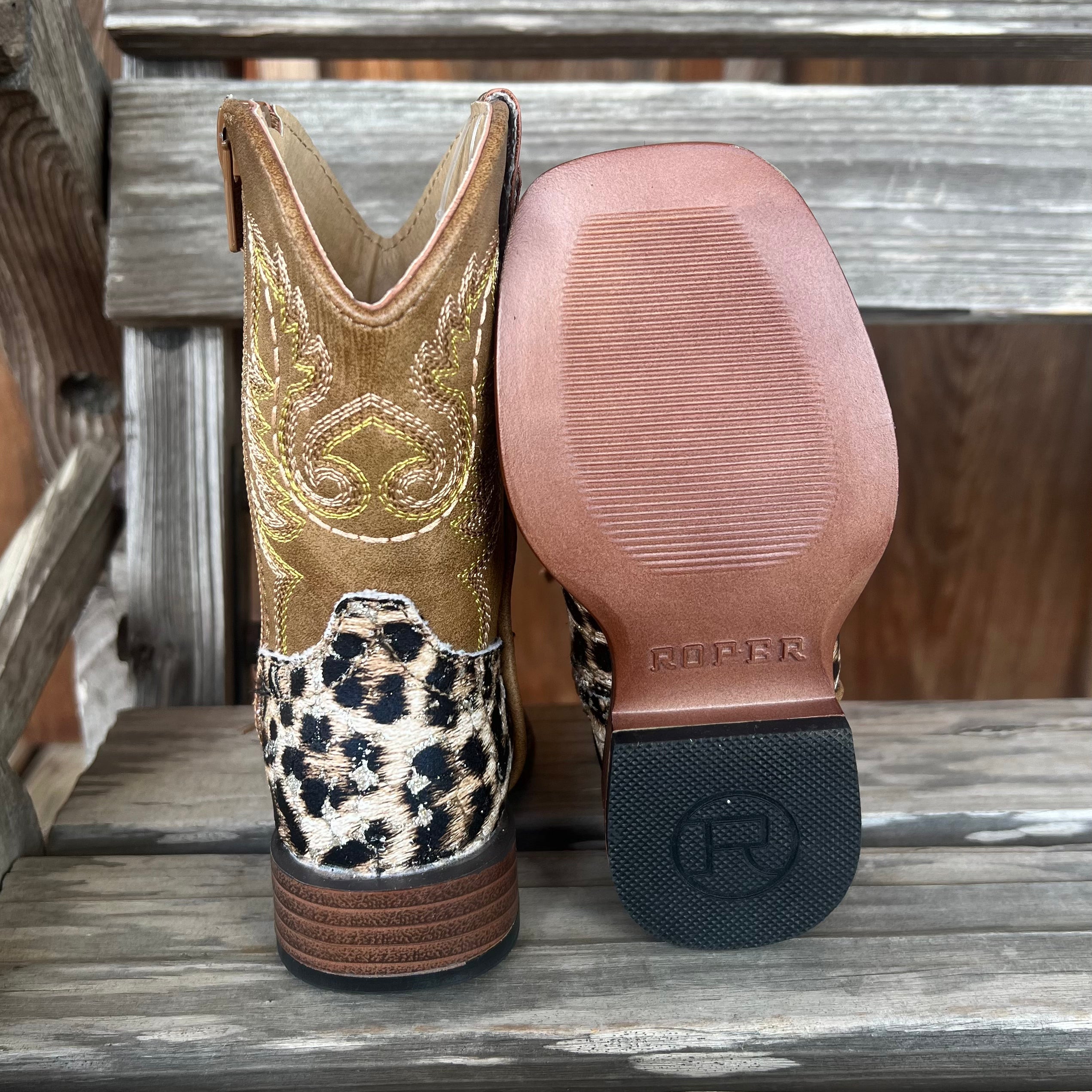Bottes Léopard | Filles Roper