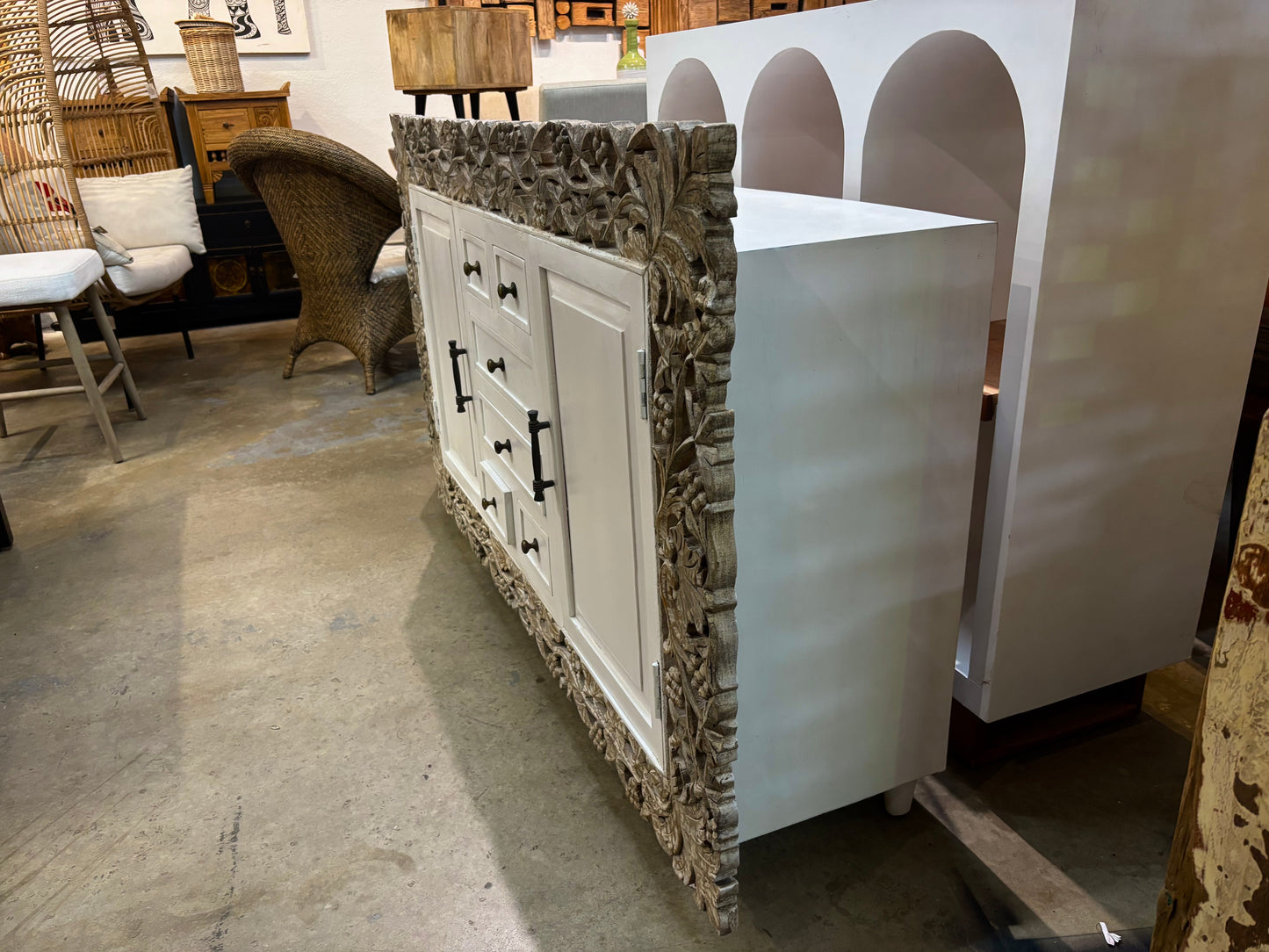 W/D Side Board - 60 x 18 x 39 in