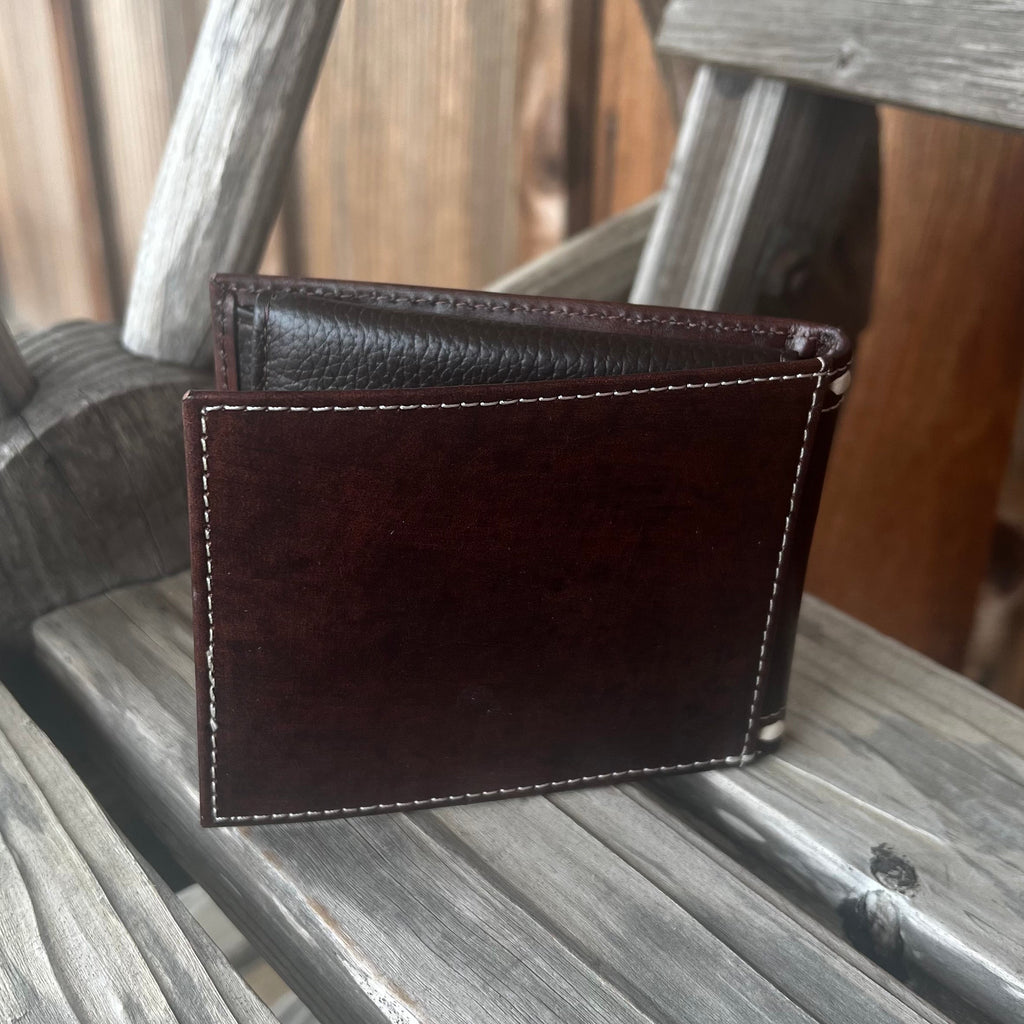 Embroidered Cross Bi-Fold
