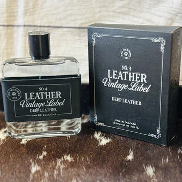Étiquette Vintage Cuir N° 4