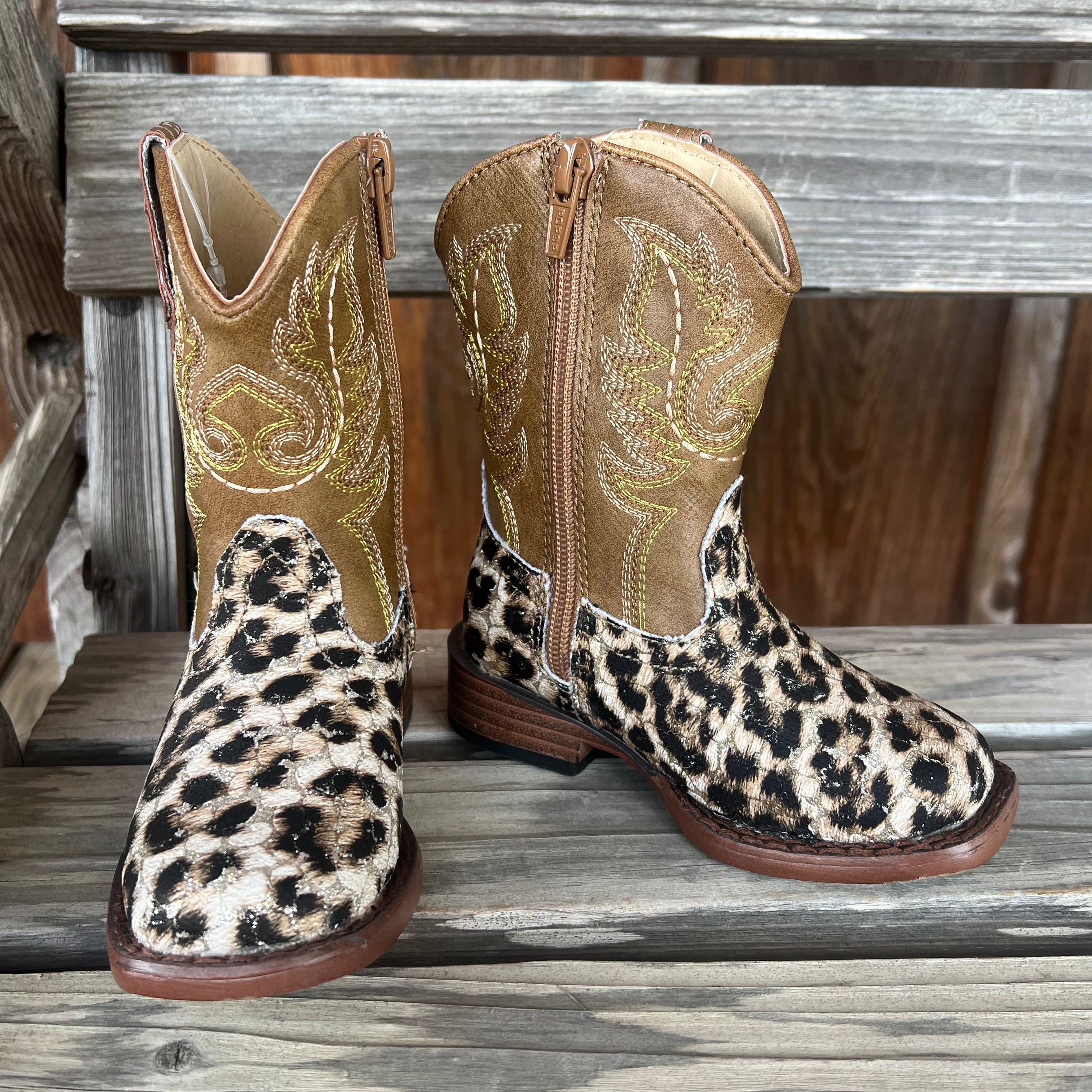 Bottes Léopard | Filles Roper