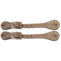 Cream Buckstitch Spur Straps