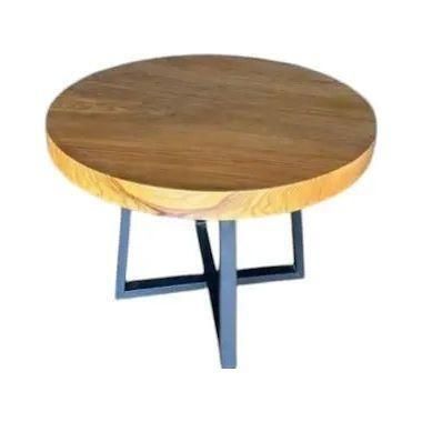 Solid Teak Round Dining Table