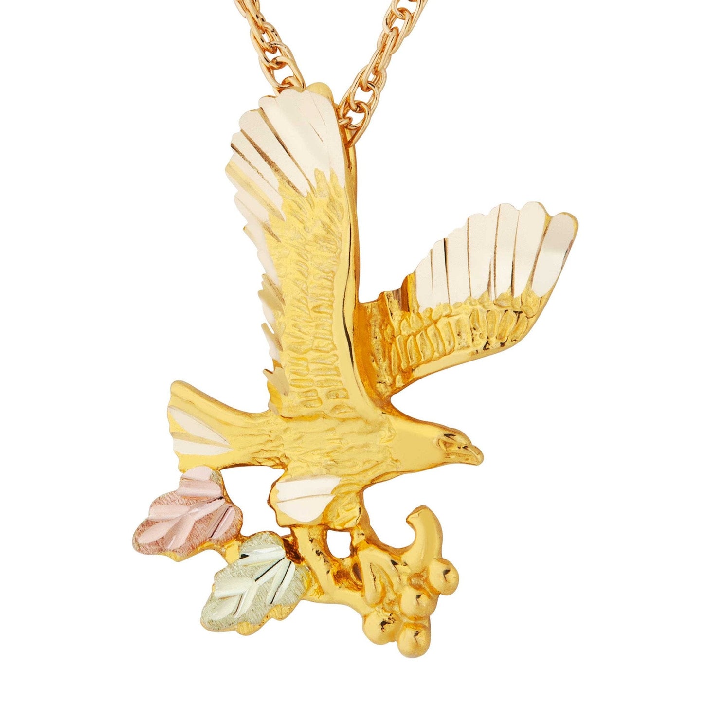 Proud Eagle - Black Hills Gold Pendant