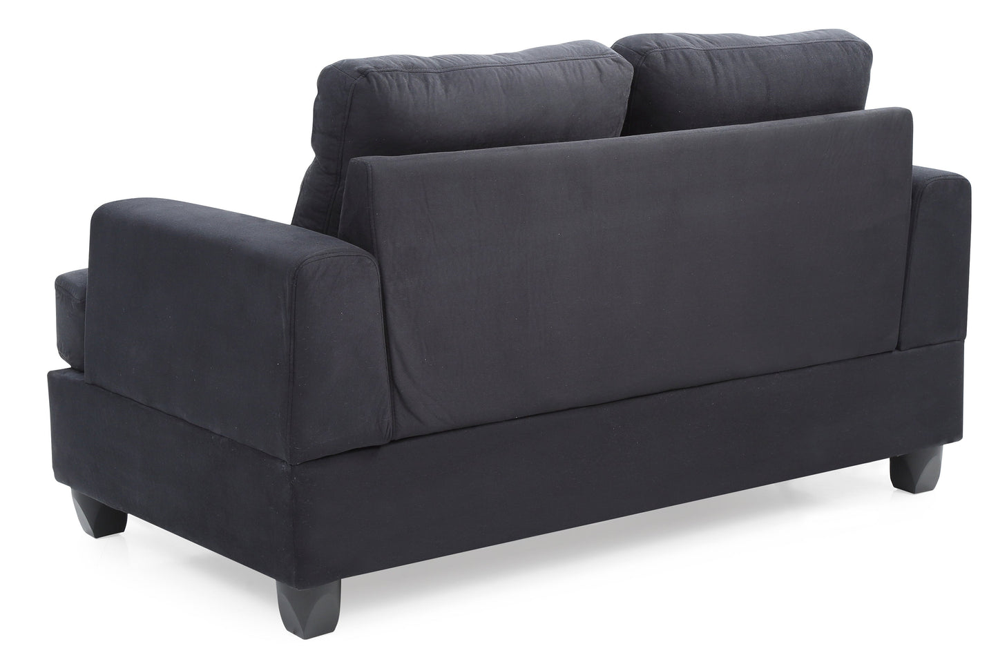 Cozy Transitional Loveseat For Two