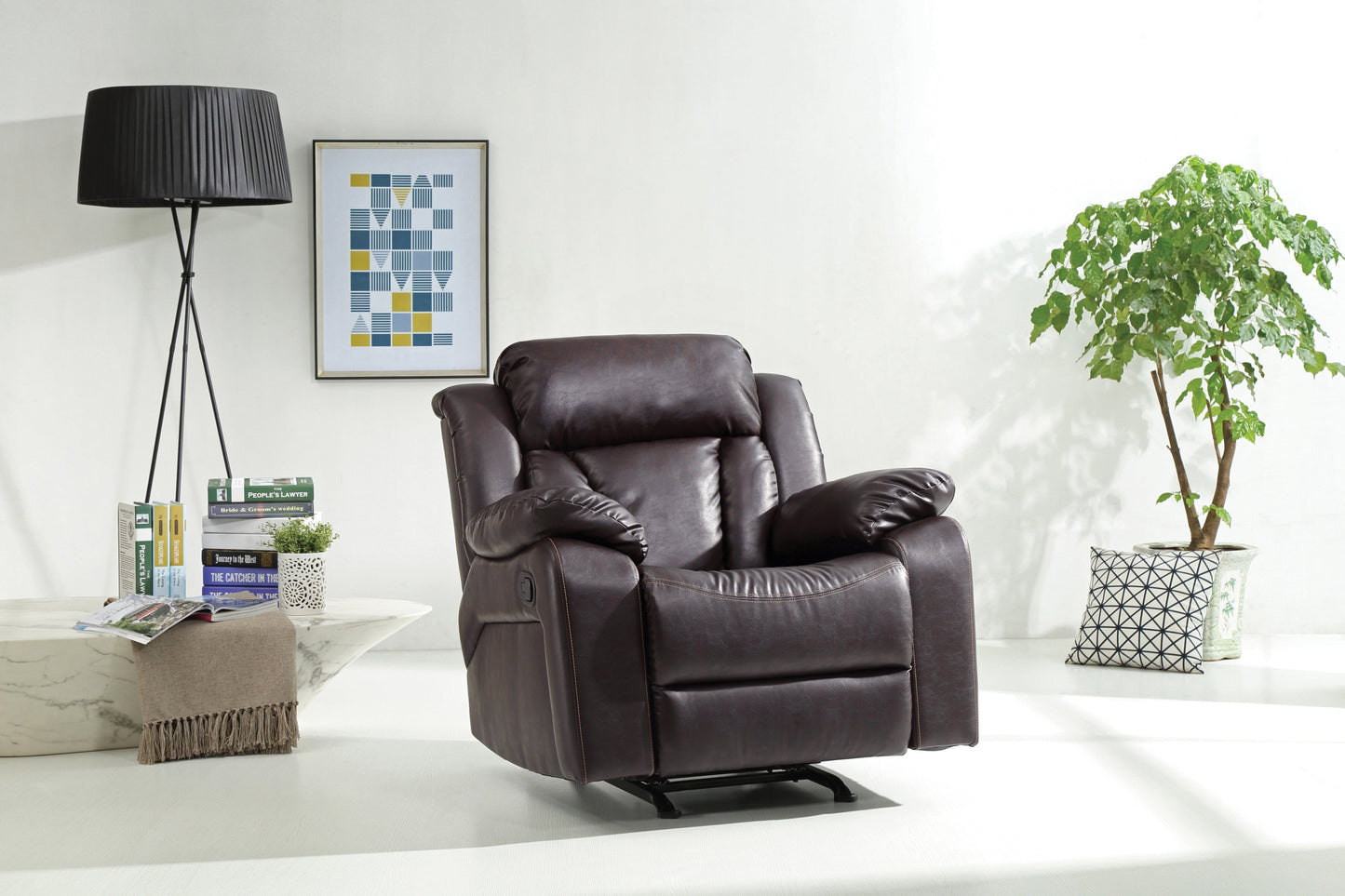Cozy Casual Rocker Recliner