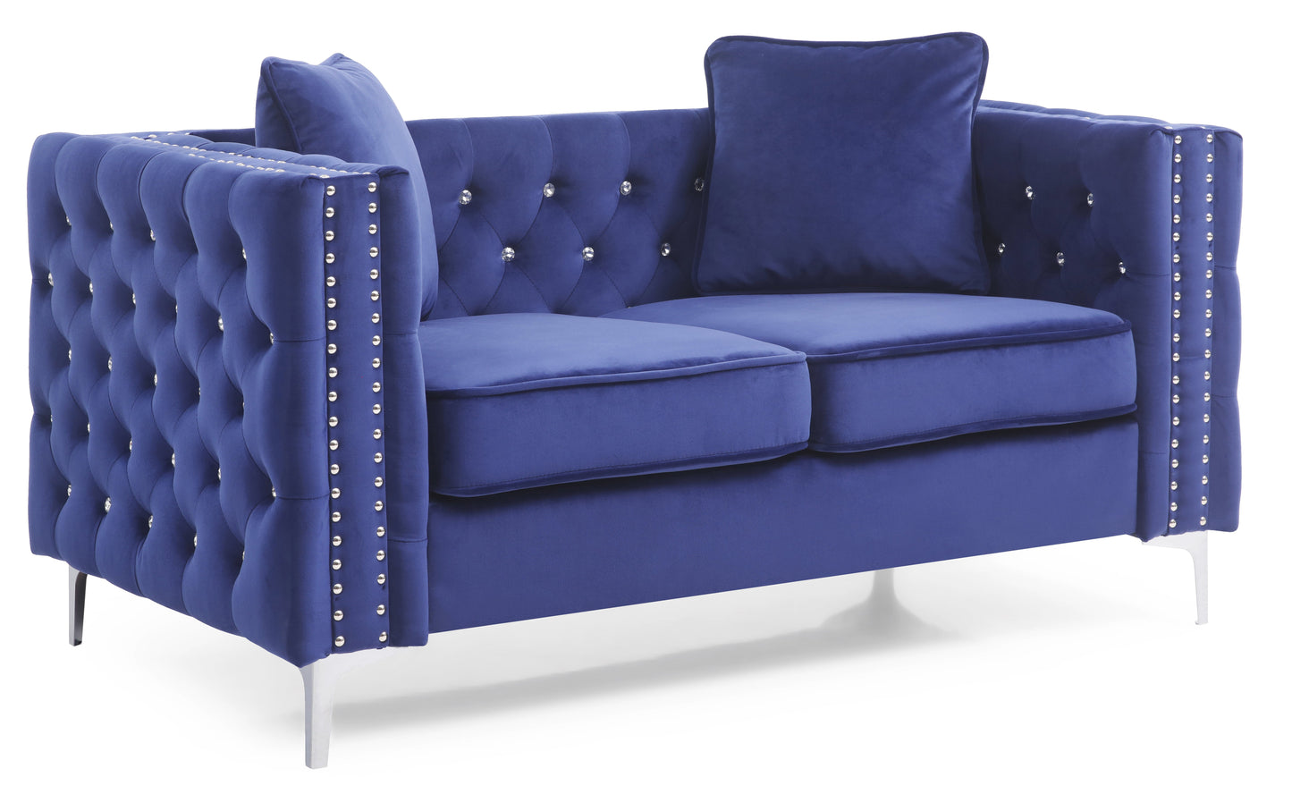 Chic Contemporary Loveseat