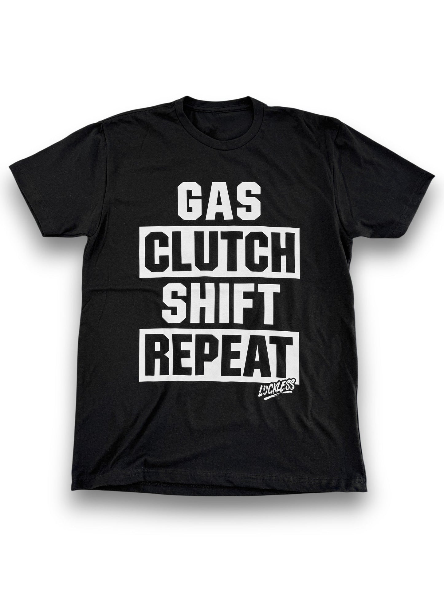 Gas Clutch Shift Repeat Tee