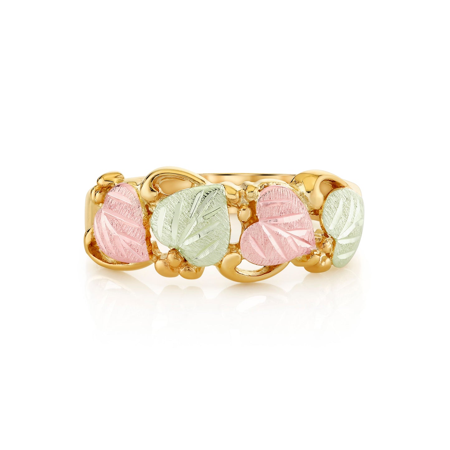 Traditional V - Black Hills Gold Ladies Ring