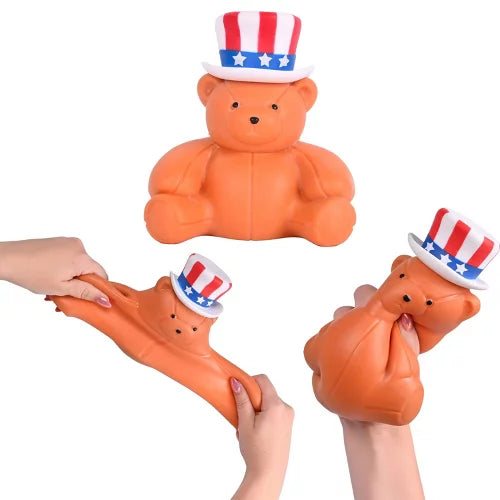 Original Squeeezy Americana Teddy Bear