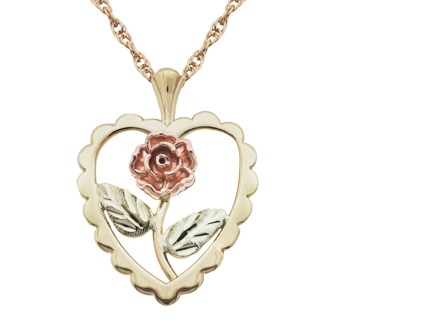 Dakota Rose - Black Hills Gold Pendant