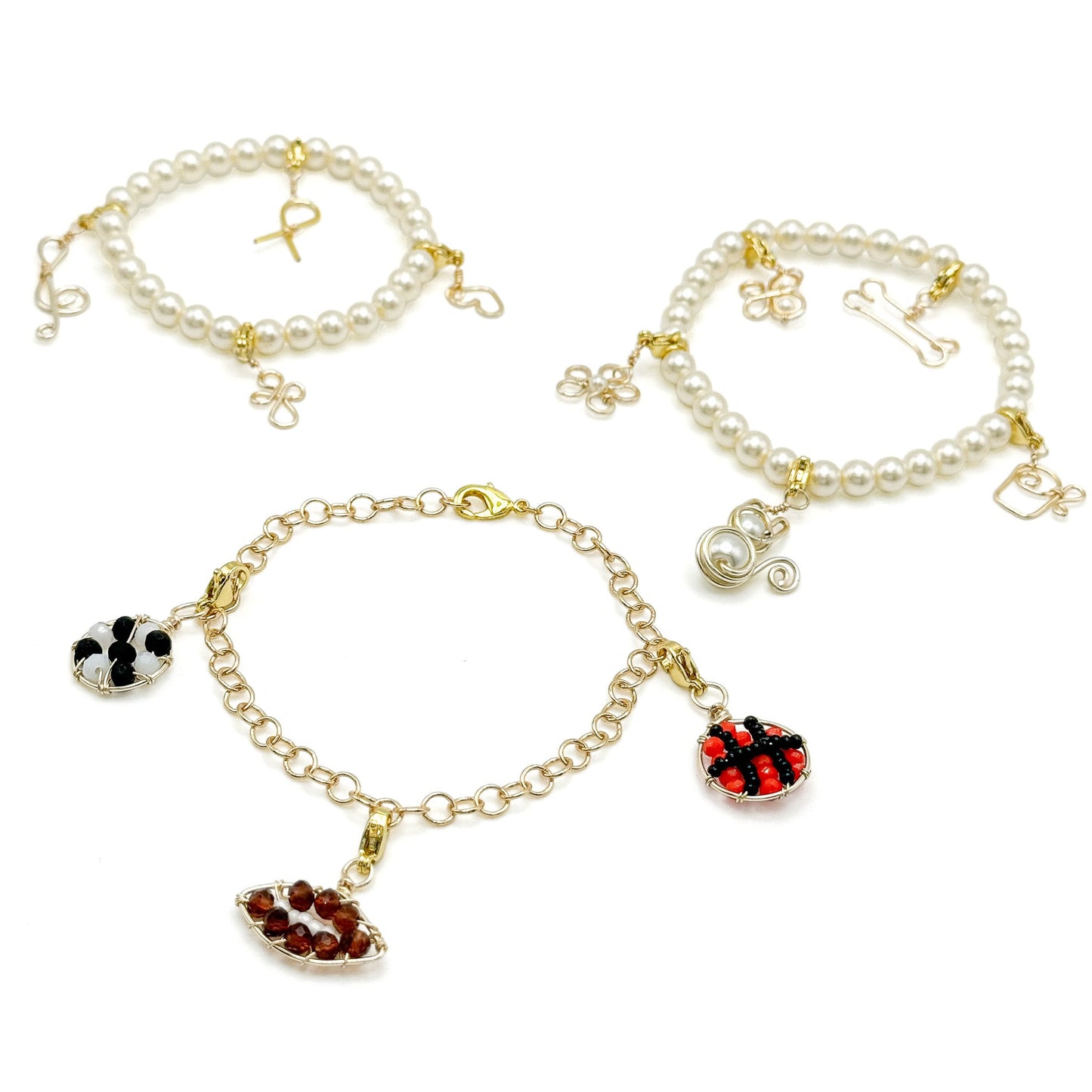 Heart gold charm