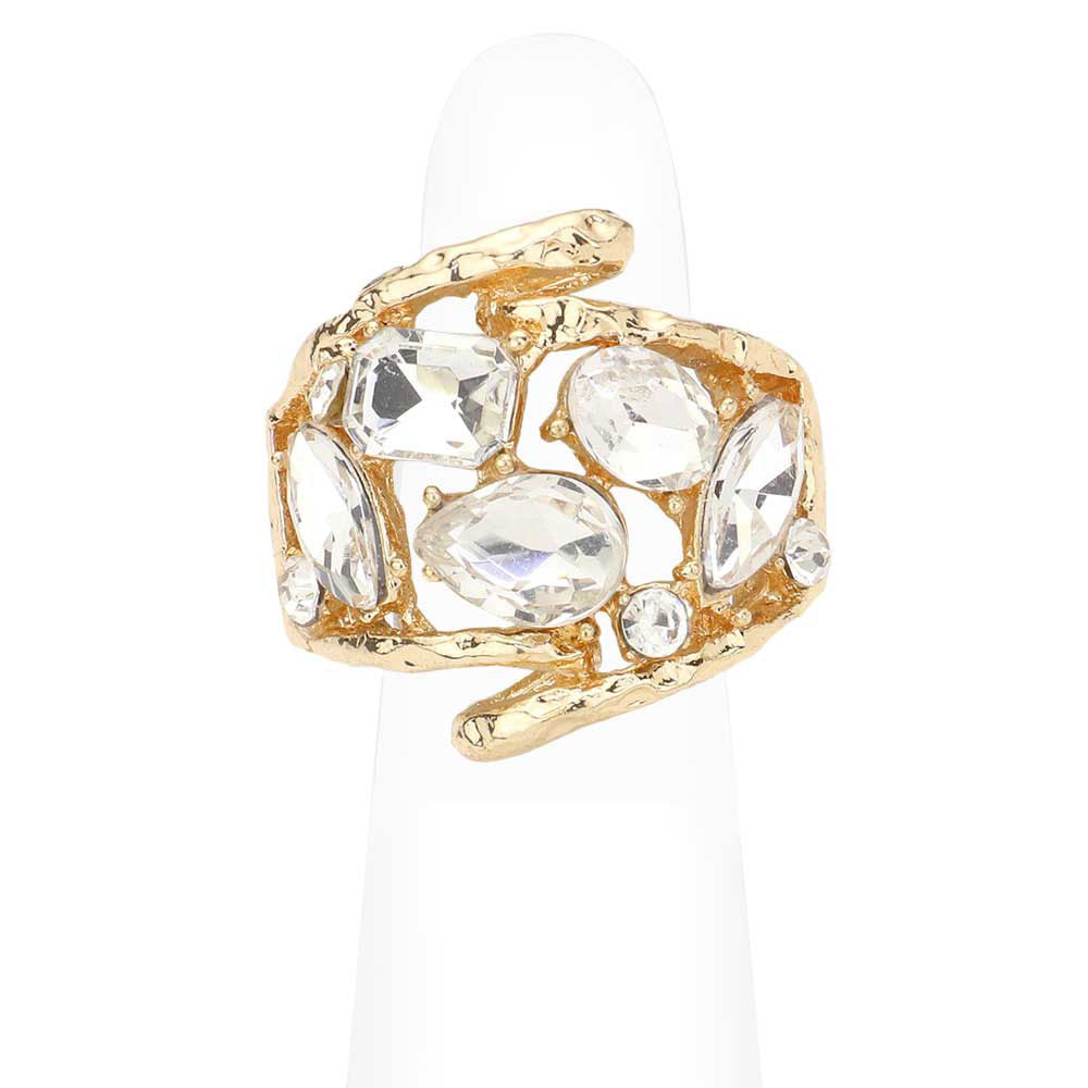 Multi Stone Stretch Ring