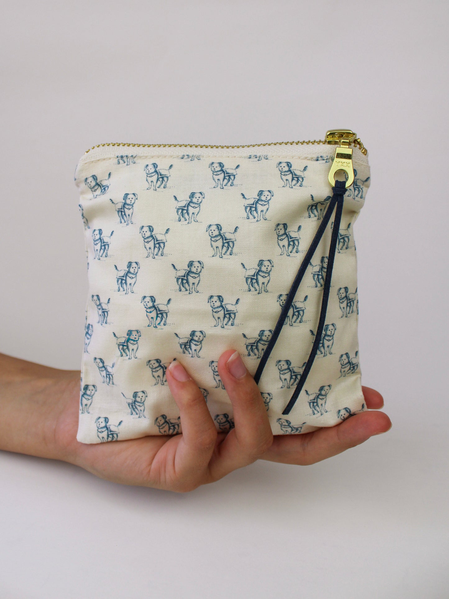 Good Dog Square Zip Pouch