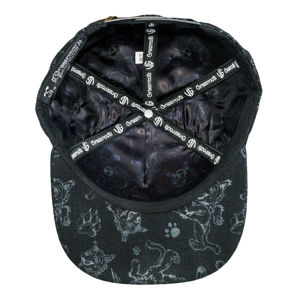 Vincent Gordon Dead Cats Black Kids Snapback Hat