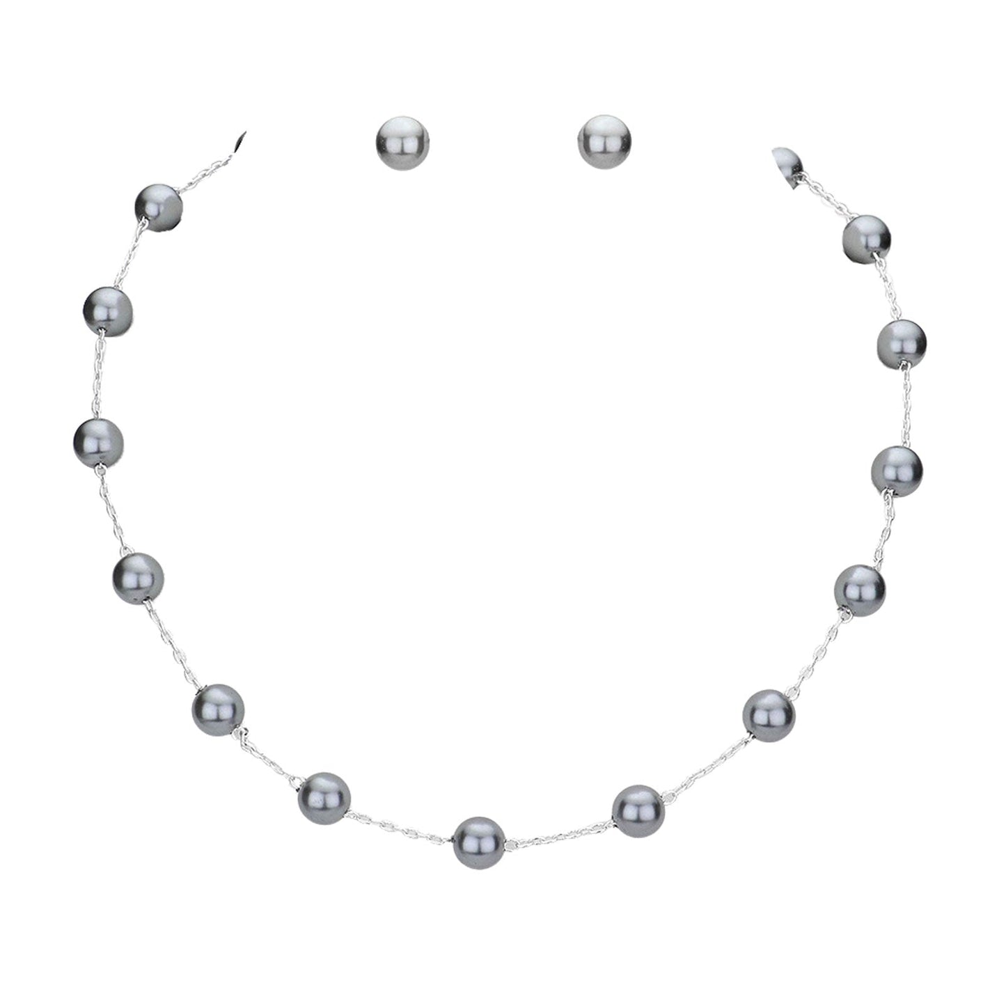 Metal Station Necklace