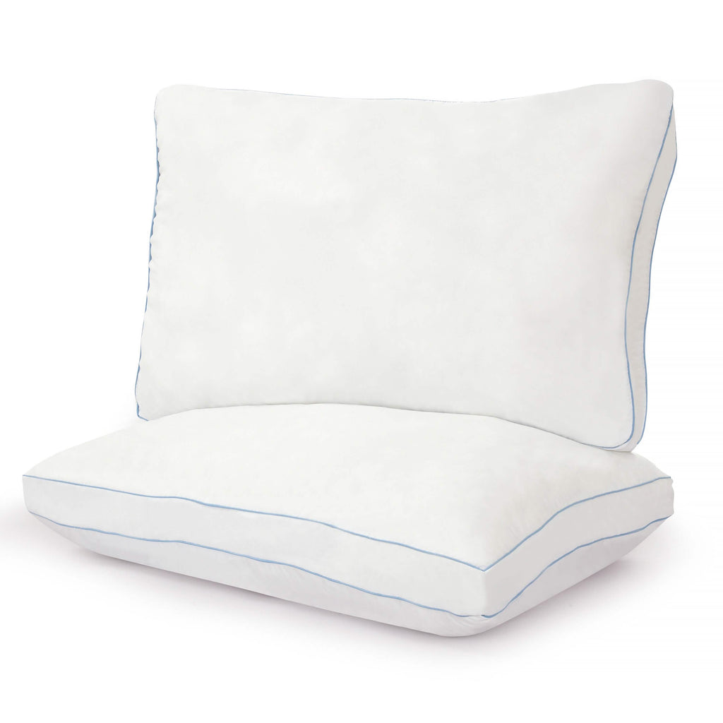 2-Pack: Royale Linens  Gusseted Pillows Soft Hotel Quality