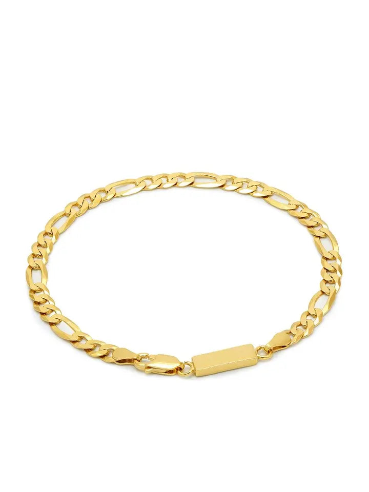 Figaro Chain Bracelet