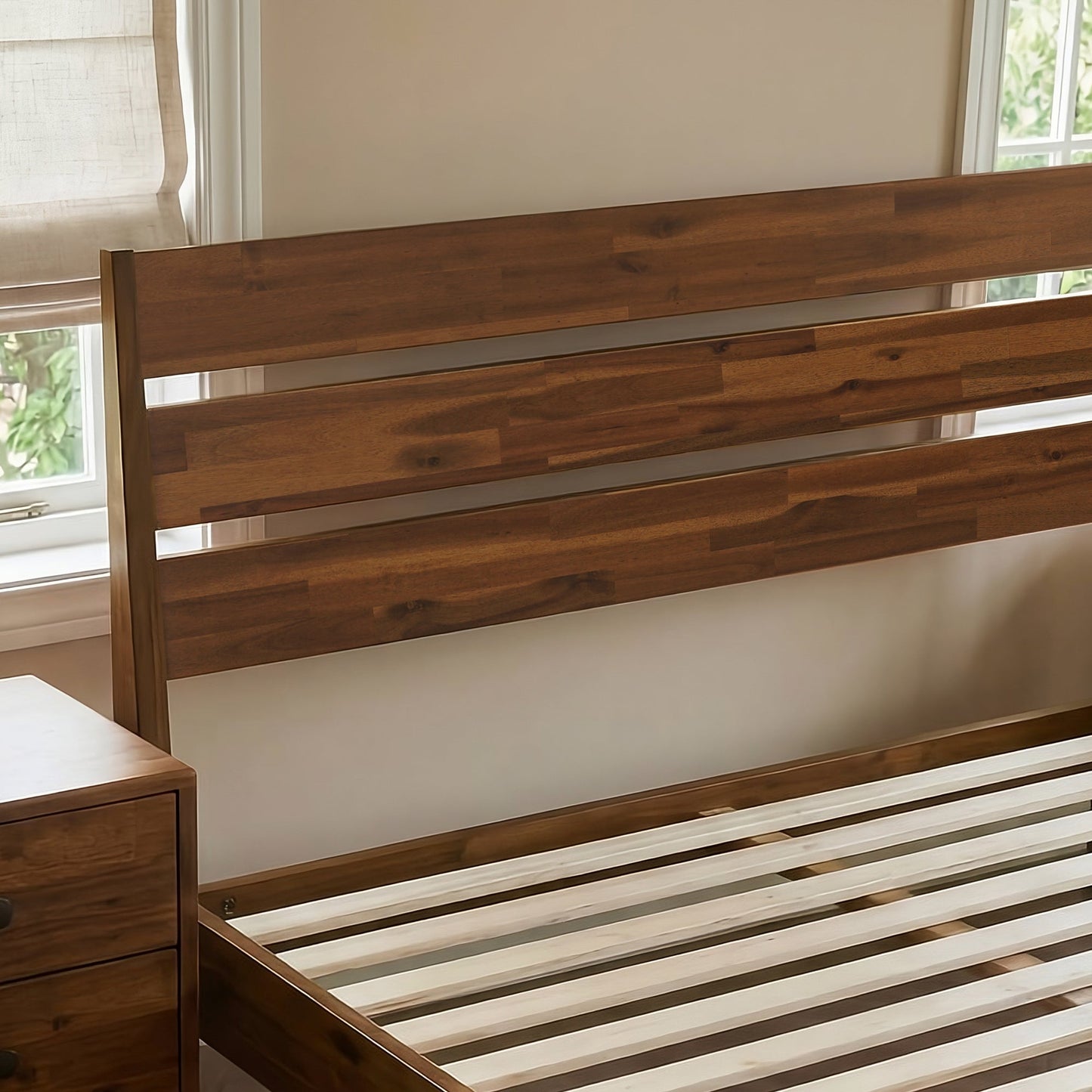 Emery Solid Wood Bed Frame