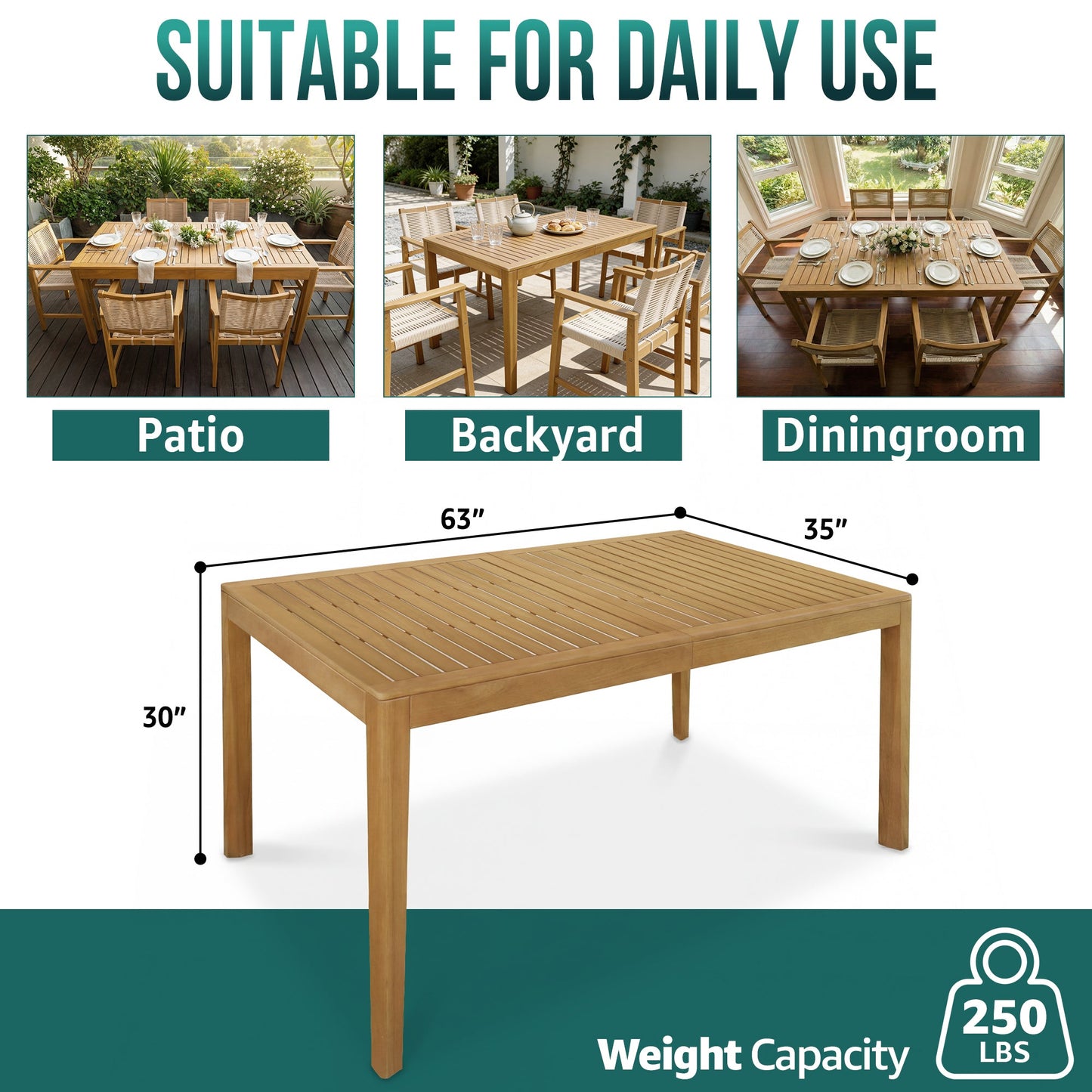 Classic Dining Table