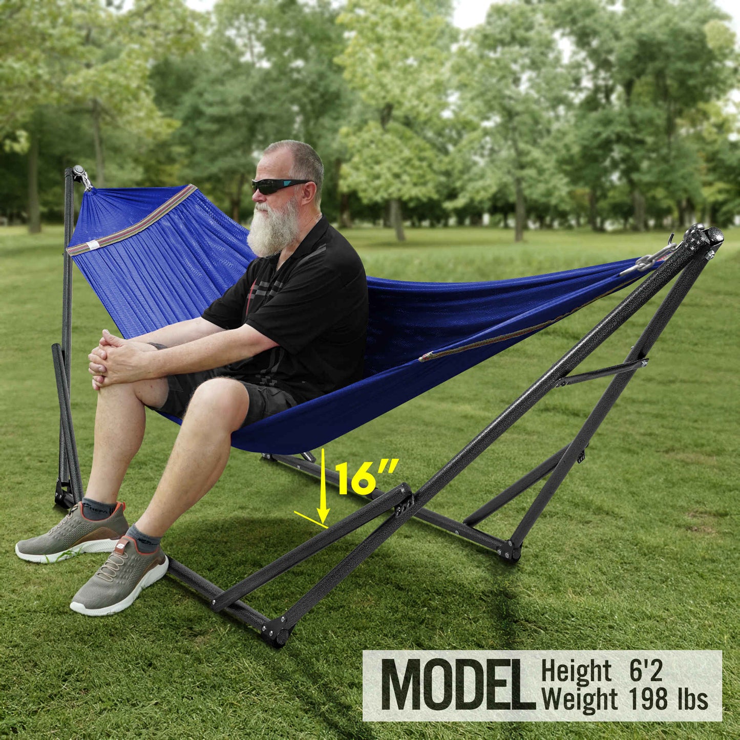 Universal Hammock with Medium Size Stands