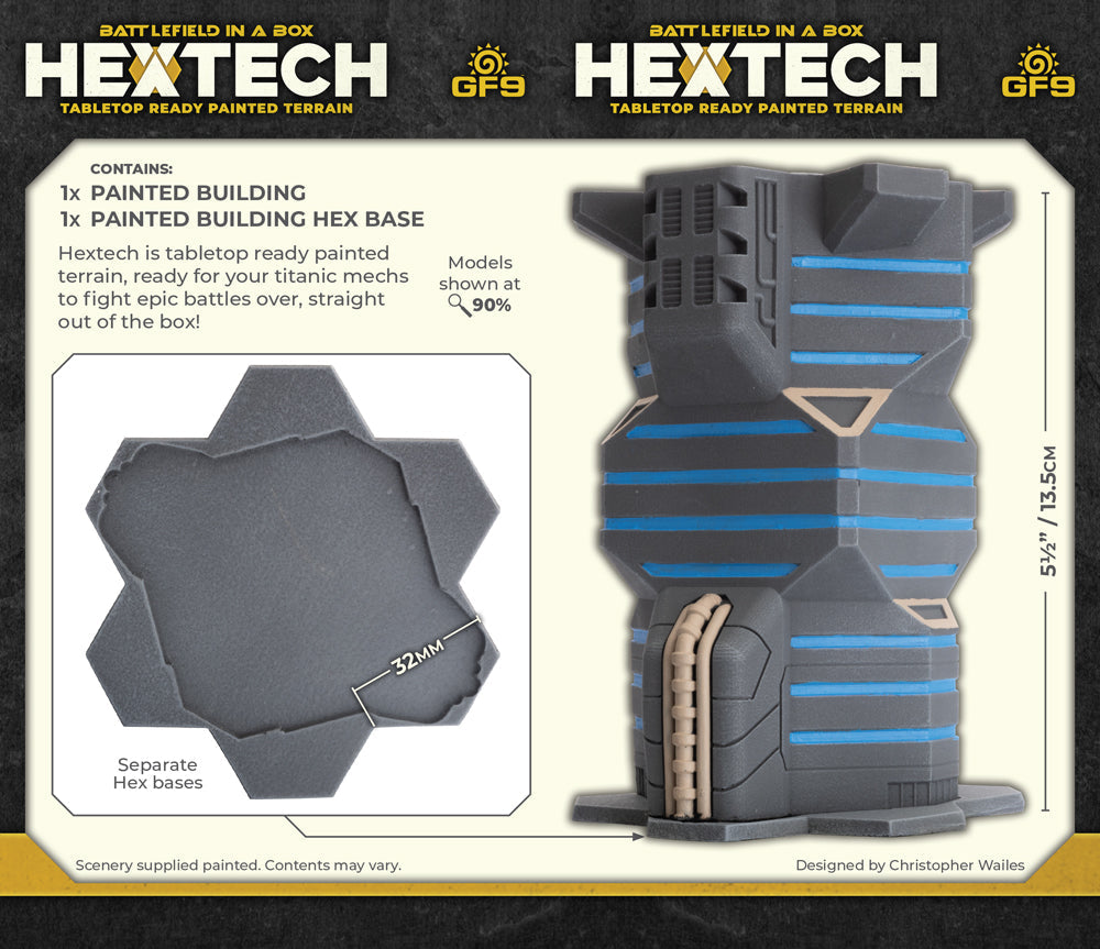 Battlefield in a Box: HexTech - Justice Tower